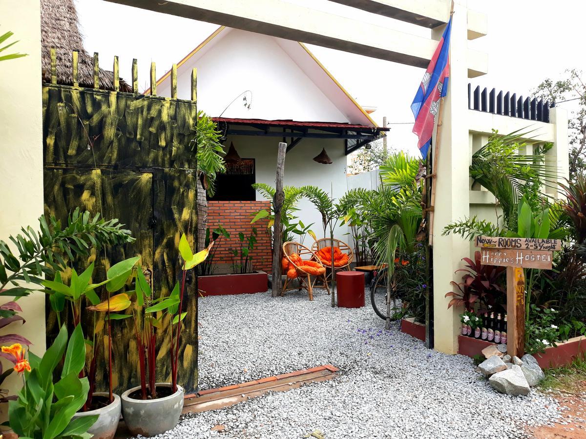 Happy Hippies Hostel Siem Reap Exterior foto